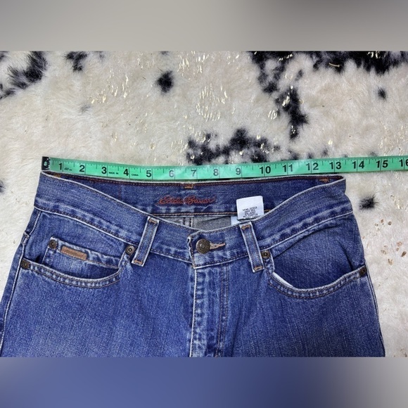 Eddie’s Bauer Medium Wash Mid Rise Bootcut Denim Jeans Size 4 - Picture 2 of 9